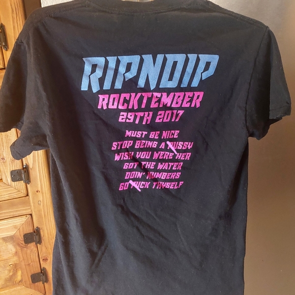 Rare limited edition Ripndip black 'Nikola' tee - Picture 4 of 5